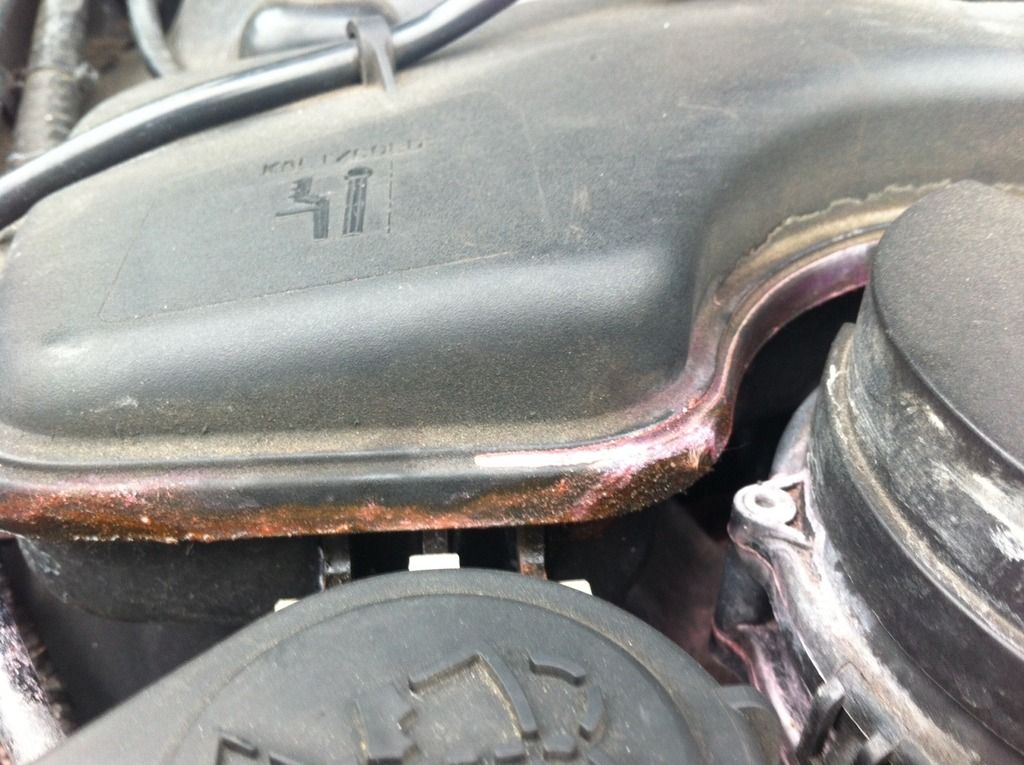 Coolant expansion tank leak (pics) The M3cutters